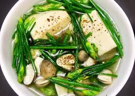 Tofu & chives Soup